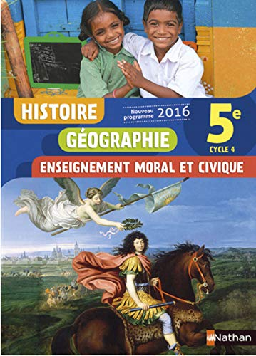 Histoire G&eacute;ographie Enseignement moral et civique 5e