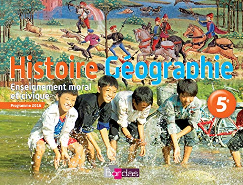 Histoire G&eacute;ographie Enseignement moral et civique 5e - cycle 4