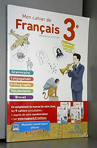 Mon cahier de fran&ccedil;ais 3e