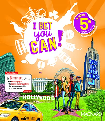 I bet you can ! : anglais 5e, cycle 4, A1-A2