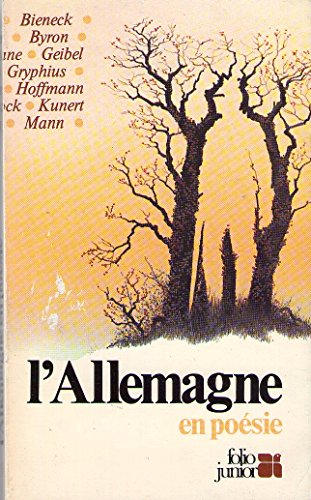l'Allemagne en po&eacute;sie